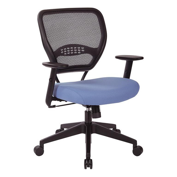 Office Star Professional Black Airgrid Back Managers Chair 5500-5819