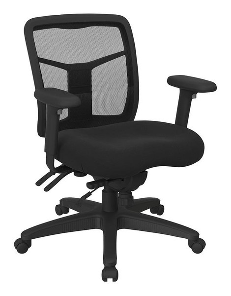 Office Star Progrid Back Mid Back Managers Chair Inicon Black 92893-231
