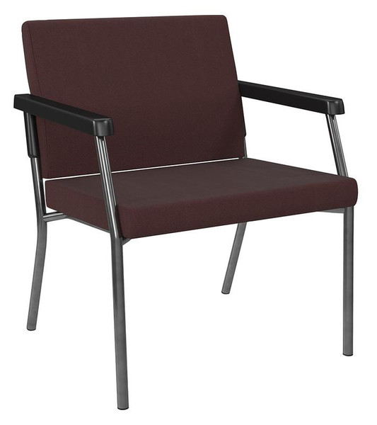 Office Star Bariatric Big & Tall Chair In Icon Burgundy Fabric BC9602-227