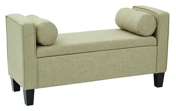 Office Star Cordoba Storage Bench With Pillows BP-CBOT48-M25
