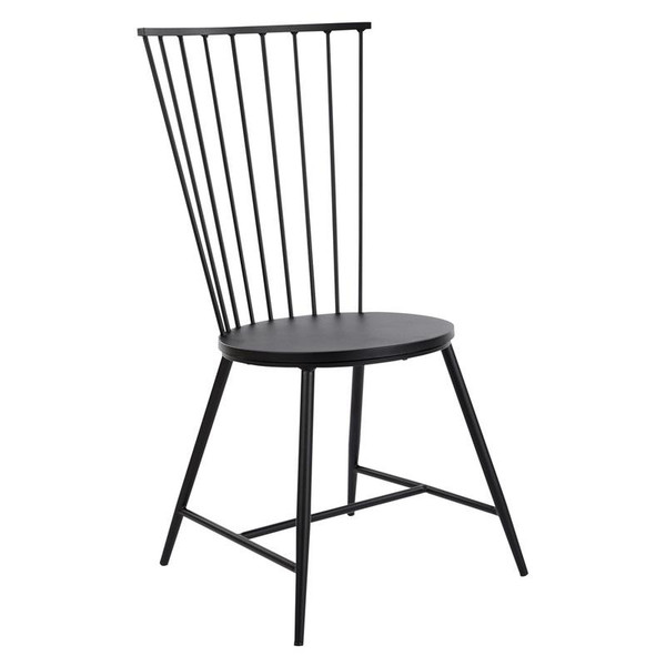 Office Star Bryce Dining Chair With Black Finish BRY6519-3
