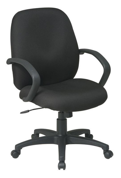 Office Star Executive Mid Back Managers Chair With Fabric Back EX2651-231