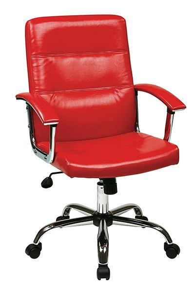 Office Star Ave Six Malta Office Chair In Red MAL26-RD
