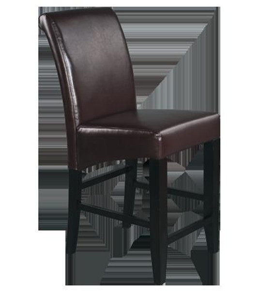 Office Star Osp Designs Metro 24" Parsons Bonded Leather Barstool MET8624ES