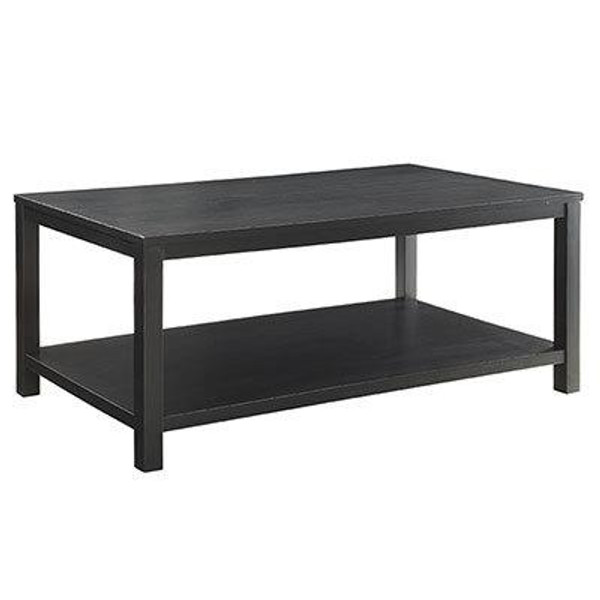 Office Star Ave Six Merge 42" Rectangular Cocktail Table MRG12R-BK