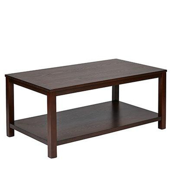 Office Star Ave Six Merge 42" Rectangular Cocktail Table MRG12R-MAH