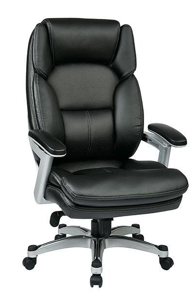 Office Star Executive Bonded Leather Chair OPH61606-EC3