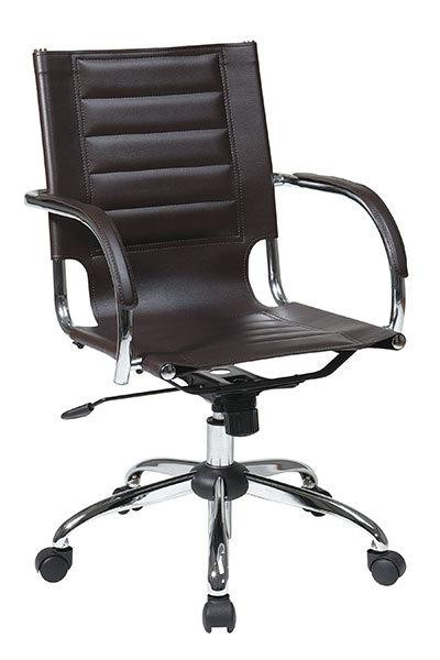 Office Star Trinidad Office Chair With Fixed Padded Arms TND941A-ES