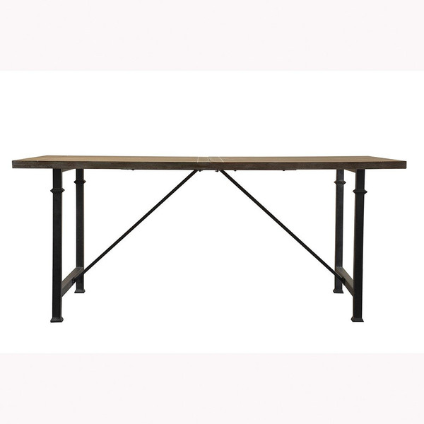 Madison Park Cirque Dining Table With Metal Legs FPF17-0183 By Olliix