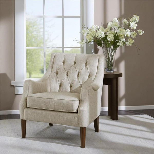 Madison Park Qwen Button Tufted Chair FPF18-0514 By Olliix