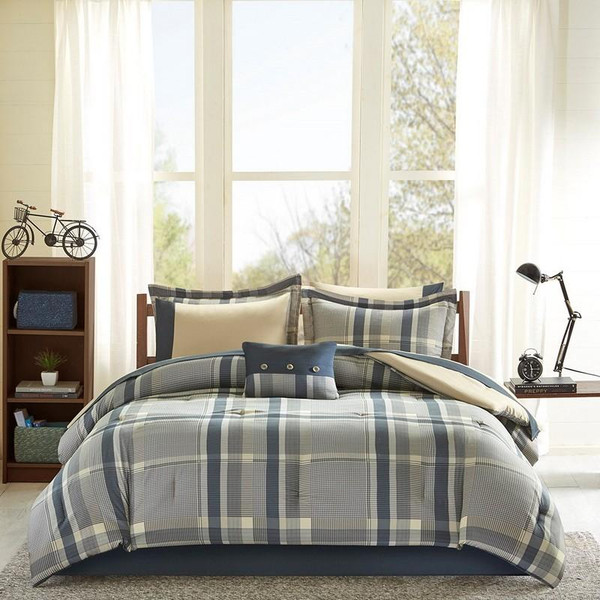 Intelligent Design Robbie Comforter And Sheet Set -Twin ID10-1224 By Olliix
