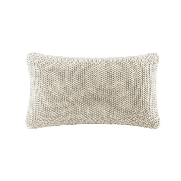 Ink Ivy Bree Knit Oblong Pillow Cover -12X20" II30-740 By Olliix