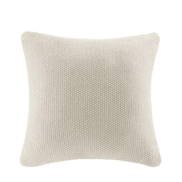 Ink Ivy Bree Knit Euro Pillow Cover -26X26" II30-871 By Olliix