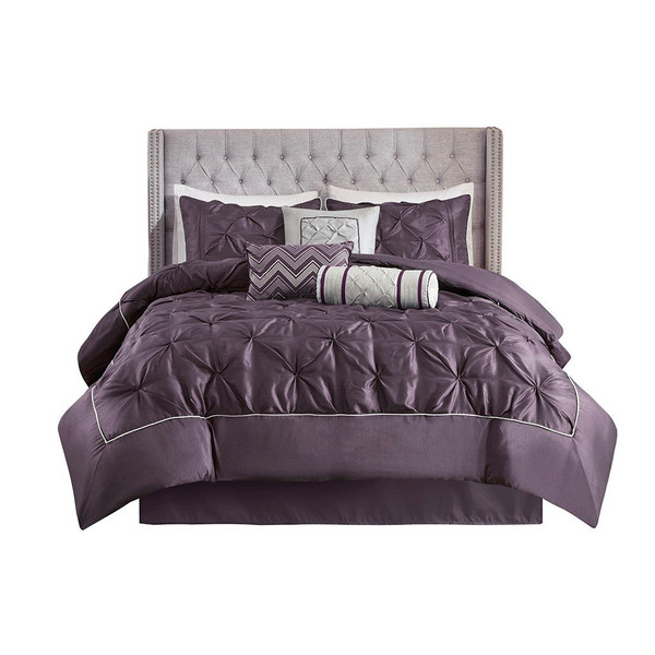 Madison Park Laurel 7 Piece Comforter Set -Queen MP10-254 By Olliix