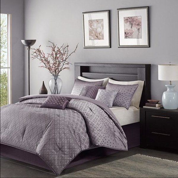 Madison Park Biloxi 7 Piece Comforter Set -King MP10-920 By Olliix