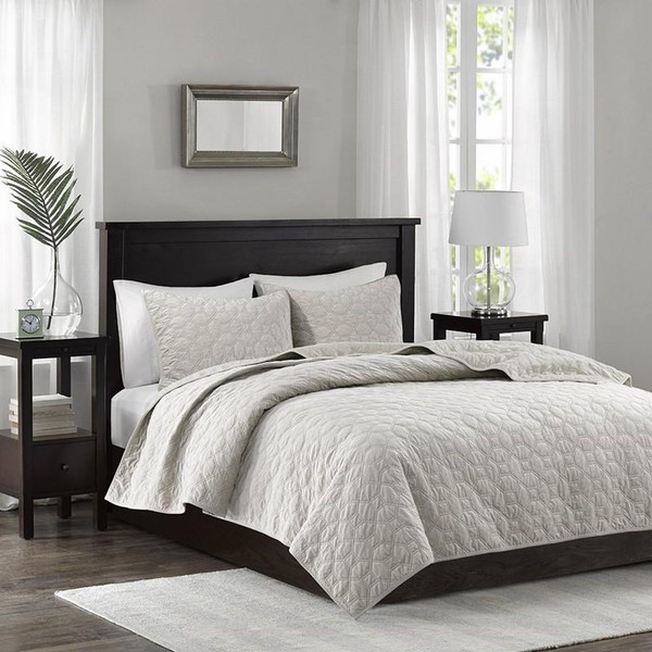 Madison Park 3 Piece Coverlet Set -King/Cal King MP13-3302 By Olliix