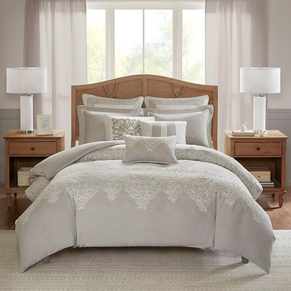 Madison Park Signature Barely There Comforter Set -Queen MPS10-341 By Olliix