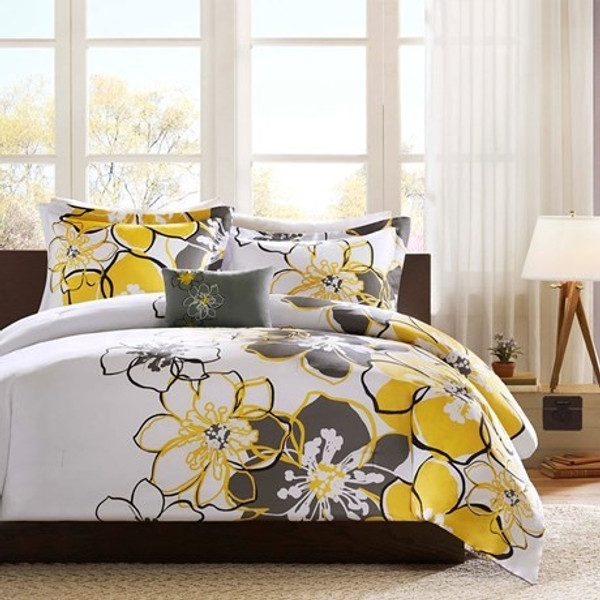 Mi Zone Allison Comforter Set -Full/Queen MZ10-075 By Olliix