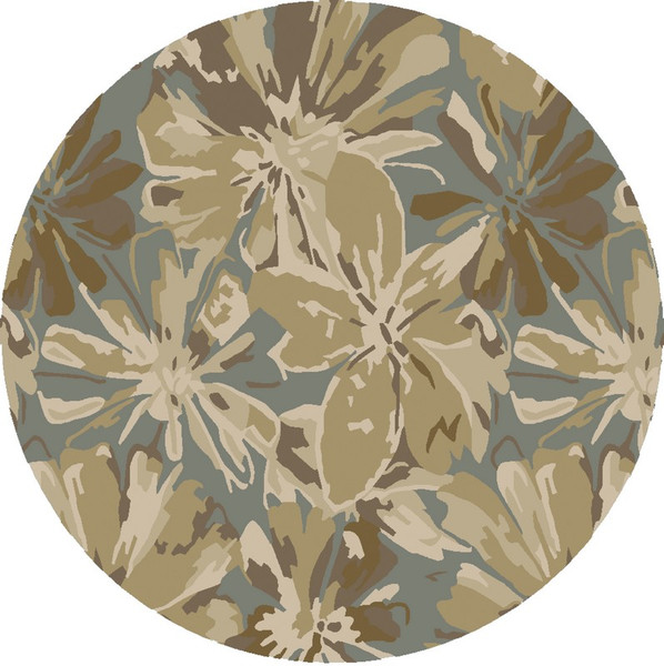 Surya Athena Hand Tufted White Rug ATH-5149 - 6' Round