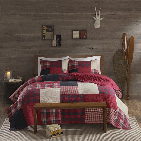Woolrich Sunset Coverlet Mini Set -Full/Queen WR14-1730 By Olliix