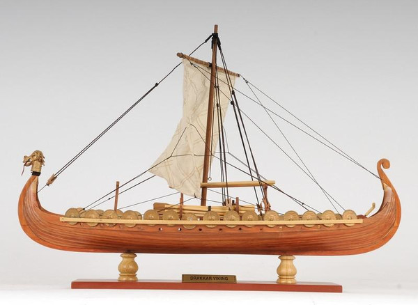 B036 Viking Ship Model - Small by Old Modern Handicrafts