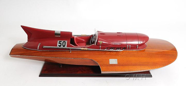 B133 Ferrari Hydroplane Boat Model Ready For Racing