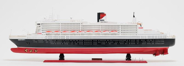 C028 Queen Mary II Ship Model by Old Modern Handicrafts