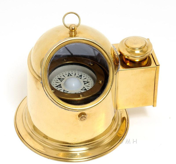 ND002 Binnacle Compass - Large by Old Modern Handicrafts