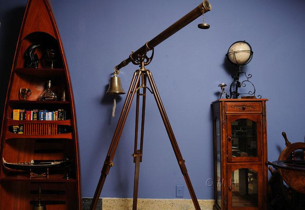 ND018 40" Telescope with Stand by Old Modern Handicrafts