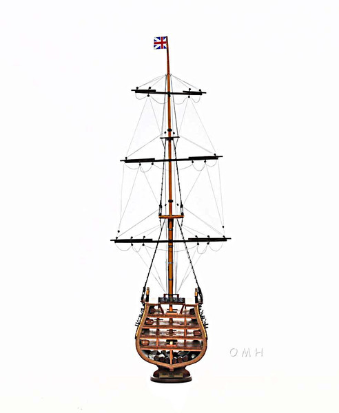 Q010 HMS Victory Cross Section Ship Model by Old Modern Handicrafts