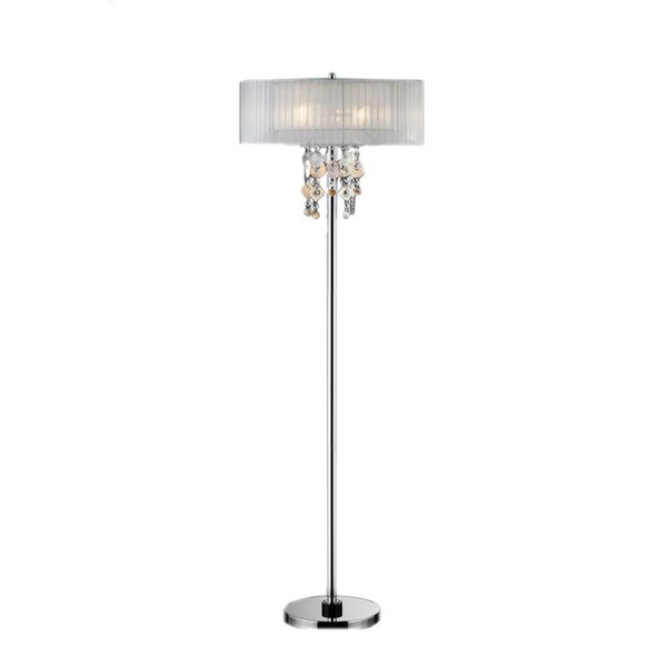 K-5136-F1 Ore International 62 Inch Moon Jewel Floor Lamp