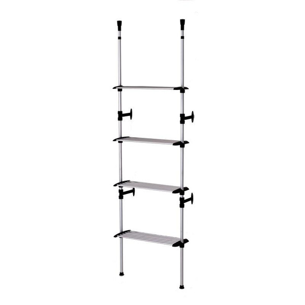 NS-1104-60 Ore International Modern 4-Tier Telescopic Clothes Rack