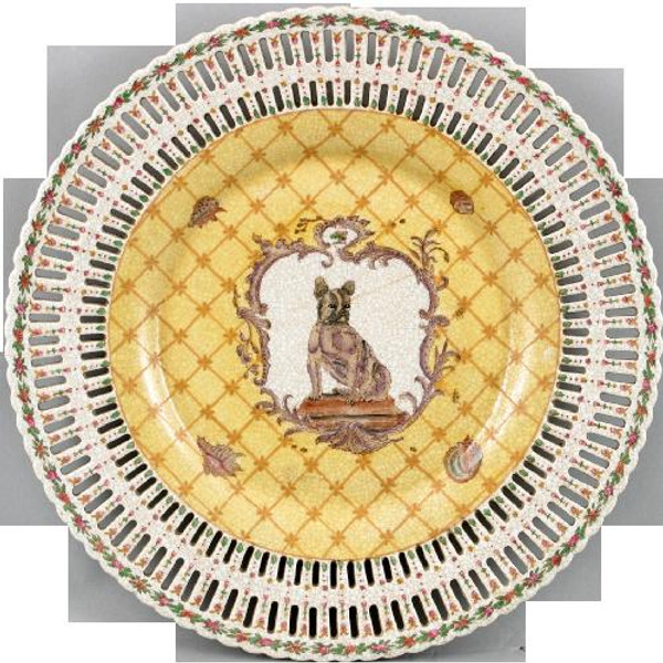 12435 14" Round Noble Plate by Oriental Danny
