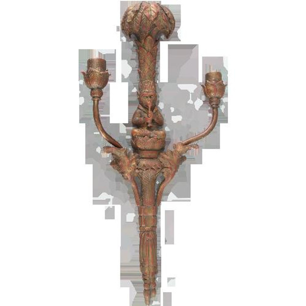 12709 Wall Sconce Lamp 16 X 5 X 29 by Oriental Danny