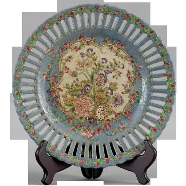 13439 10" Round Morning Stars Plate by Oriental Danny