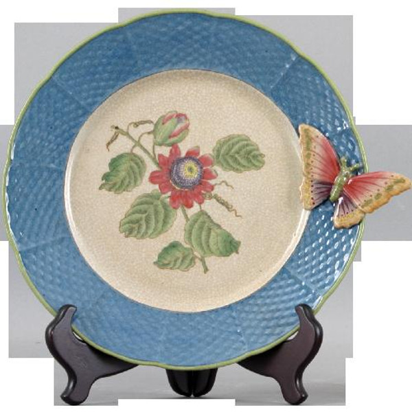13678 10" Butterfly Garden Platter by Oriental Danny
