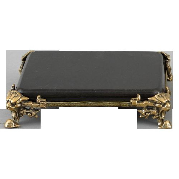 32200 Black Marble Stand 7 X 5.5 X 2 by Oriental Danny