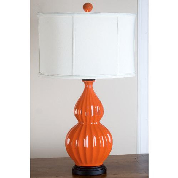 40864-L Monochrome Lamp 17 X 11 X 28 by Oriental Danny