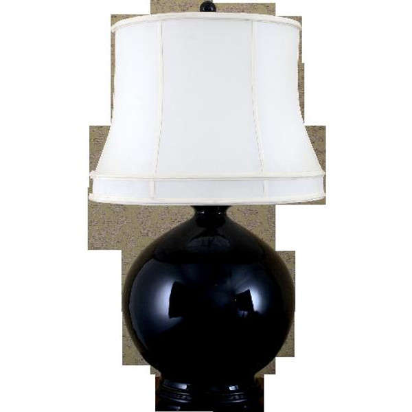 41040-L Round Lamp - Black by Oriental Danny