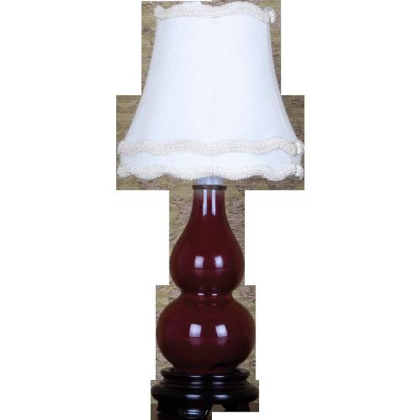 41089-L Red Gourd Mini Lamp by Oriental Danny