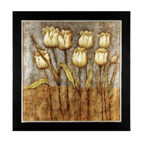 N1096 Tulips Gallery Hanging 58 X 58"H by Oriental Danny