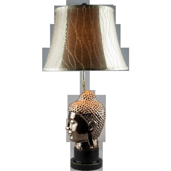 N1128 Buddha Head Lamp by Oriental Danny