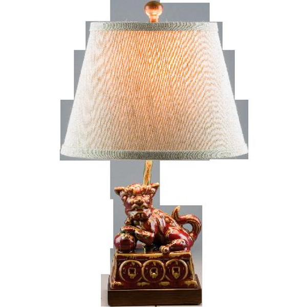 N1133 Lion Lamp by Oriental Danny