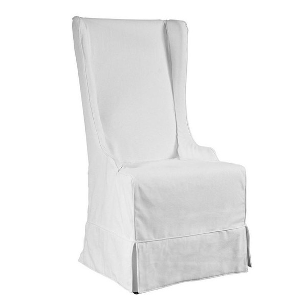 ATL12-SBW Atlantic Beach Wing Dining Chair - Sunbleached White