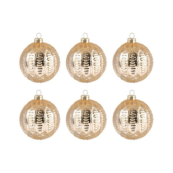 Pomeroy Round Optic Ornaments - Set Of 6 519635/S6