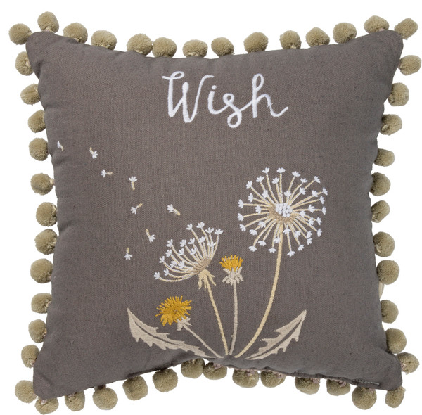 Pillow - Wish - Set Of 2 (Pack Of 2) 100192 By Primitives By Kathy
