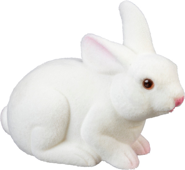 Bunny Crouching - White - Set Of 6 (Pack Of 2) 102253 By Primitives By Kathy