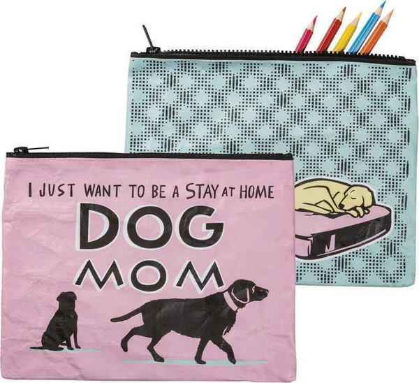Zipper Pouch - Dog Mom - Set Of 4 (Pack Of 3) 102755 By Primitives By Kathy