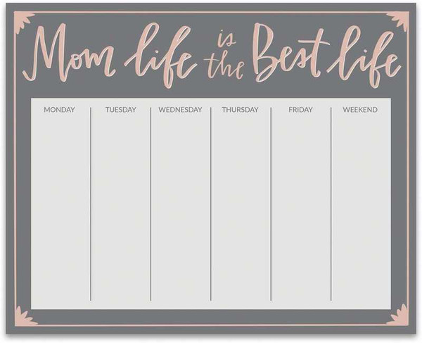 Notepad - Mom Life - Set Of 4 (Pack Of 2) 102782 By Primitives By Kathy