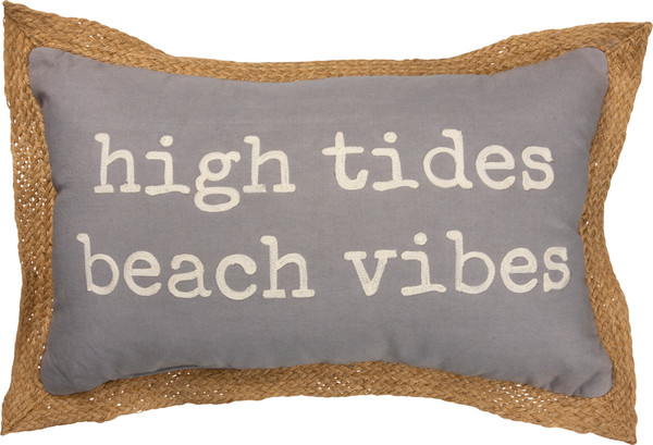 102960 Pillow - Beach Vibes - Set Of 2 By Primitives by Kathy